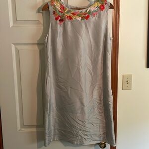 Vintage J Crew dress- 100% silk